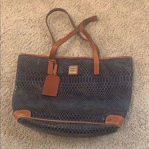 Dooney and Bourke blue purse